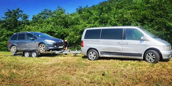 VSS šlep služba – sajkas slepovanje vozila sa polja